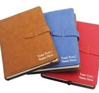 Personalized PU Leather Notebook Diary Business A5 Size ...
