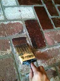 Great Idea Stained Brick Brick Painted Brick