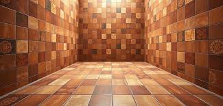 Brown Texture Elevation Tile