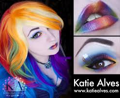 rainbow dash makeup design my little