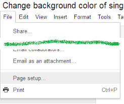 Open the android app for google docs on your phone. Change Background Color Of Single Page In Google Document Web Applications Stack Exchange