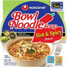 Please enter an email address. Nongshim Bowl Noodle Soup Hot Spicy 3 03 Oz 18 Count Costco