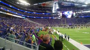 minnesota vikings seating guide u s bank stadium