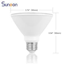 Suneon Led Par30 Short L 3 54 5000k Daylight Light Bulbs Dimmable Par30s 11w 75w Equivalent 40degree Spot E26 With Ullisted Procee In 2020 Light Bulbs Bulb 5000k