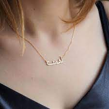 Name Necklace Name Necklace Arabic Personalized Arabic Necklace Rose Gold Plated Arabic Necklace Farsi Nam Gold Necklace Women Inspirational Necklace Necklace