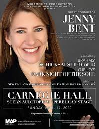 Dr. Jenny Bent prepares for Carnegie Hall conducting debut