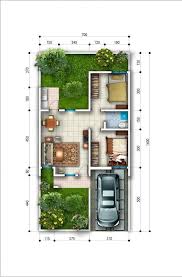 Jika memiliki rumah dua lantai, namun tidak punya cukup ruang untuk taman indoor, manfaatkan saja area bawah tangga untuk taman mini. 45 Denah Desain Rumah Sederhana Bagus Dan Nyaman