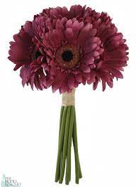 Daisy votive candle holder you will need a frosted. Hot Pink Daisy Bridal Bouquet Artificial Wedding Flowers Silk Wedding Bouquets Centerpieces Decorations 9 Stems Wedding Flower Girl Basket Artificial Flowers Wedding Daisy Bouquet
