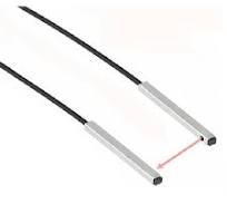 Panasonic FT-KV26 Thrubeam Fiber Optic Cable - ø1.5mm - Side Sensing -  Narrow View- 3° Aperture - 2m R2 High-Flex Cuttable