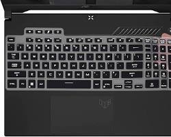 Hình ảnh về Asus TUF Gaming F15 laptop keyboard
