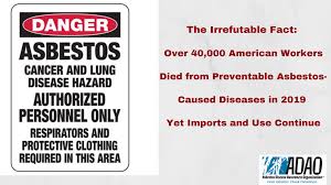 5.58 deaths per 1,000 live births; The Irrefutable Fact Over 40 000 American Workers Died From Preventable Asbestos Caused Diseases In 2019 Adao Asbestos Disease Awareness Organization