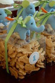 Animal Party Favours Elephant First Birthday Baby Shower Safari Theme Elephant Party