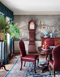 Installing chair rails view all photos large dining room with before and after: 33 Wallpaper Ideas For Every Room Architectural Digest