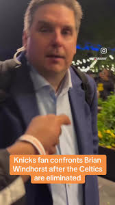 Knicks Fan Challenges Brian Windhorst Post Celtics Exit