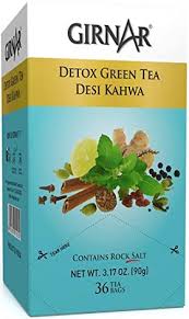 Girnar Detox Green Tea Desi Kahwa Health Benefits Side Effects