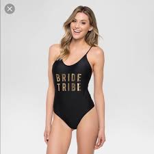Bride Tribe Swimsuit Nwt