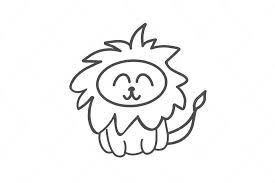 Download Baby Lion Svg Cute Lion Svg Cute Svg Baby Animal Cut File 802512 Cut Files Design Bundles
