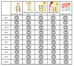 Smiley Face Daily Behavior Chart Printable Www