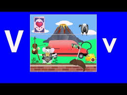 скачать игры для детей 4 6 лет бесплатно на пк Teacher Approved Videos Letter V Simply Kinder Alphabet Songs Alphabet Phonics Letter V