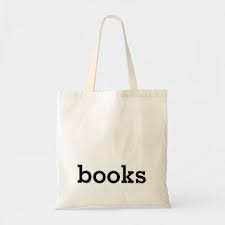 Books Fun Modern Book Tote Bag Zazzle Com Book Tote Bag Tote Bag Bags
