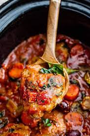 Moroccan chicken & tomato stew. Instant Pot Chicken Cacciatore Easy Paleo Keto Chicken Recipe