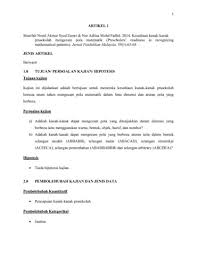 Doc format ulasan artikel dalam jurnal contoh ulasan artikel laporan titas 17 18 tamadun islam dan tamadun asia ukm studocu ulasan. Contoh Ulasan Artikel 1 Pages 1 13 Flip Pdf Download Fliphtml5