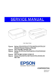 Download driver printer epson stylus™ t13x. Manual Epson Tx 121 Gear Image Scanner