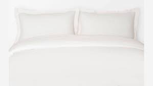 Et si vous avez chaud la nuit et recherchez. Linen Ii Housse De Couette En Lin 240x260 Cm Blanc Habitat