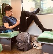 Blaxk Socks On Train Special Socks Socks World Mens Socks