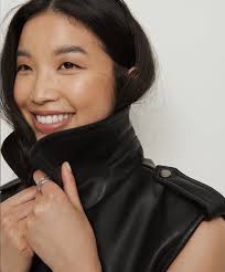 NA-KD PU Belted Vest.