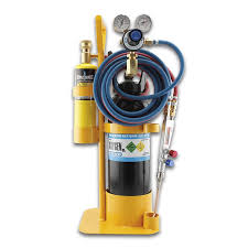 Pressure regulated for consistent inverted use. Flametech Brazing Kit Fsw