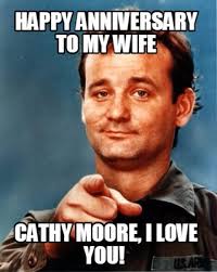 My wife made me a present for our first anniversary. Meme Maker Happy Anniversary To My Wife Cathy Moore I Love You Meme Generator