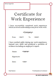 Awesome Collection Of Format Of Job Experience Certificate Relevant Likeness Teaching Fancy Work Experience Le No Experience Jobs Work Experience Letter Sample