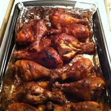 Cover the chicken with plastic wrap and chill for 1 hour in the fridge. Oven Bbq Chicken Drumsticks Recipe Allrecipes Com Drumstick Recipes Chicken Drumstick Recipes Oven Bbq Chicken