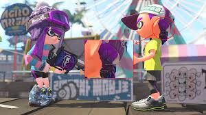 The player has the option to change the following: New Hairstyle Splatoon