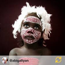 Child From Yirrkala School Arnhem Land Australia Credit Abigaliyan Galikali Body Painting Aboriginal Art Beauty Portrait