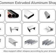Standard Aluminum Extrusion Profiles, Standard Extruded ...