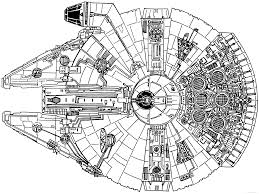 Making appearances in all three star wars trilogies (it's. Millennium Falcon Coloring Pages