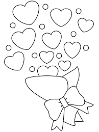 Print out a bunch and make a money banner! Free Printable Valentine S Day Coloring Pages