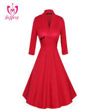 Maybe you would like to learn more about one of these? Otono E Invierno Modelos De Explosion Retro V Cuello Vestido De Color Solido 3 4 Mangas Botones Slim Vestido De Fiesta Para Damas Buy Vestido De Fiesta Para Damas V Collar De Color