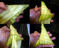 Agar hasilnya bagus dan tahan lama, pilihlah daun anyaman yang masih muda dan cerah. Resepi Dan Cara Membuat Ketupat Daun Palas Sedap Berlemak