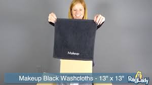 These black makeup washcloths are laundry lifesavers! Makeup Towels Hotels Motels Restaurants Gyms Love These