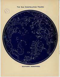 1887 old constellation figures in the northern hemisphere