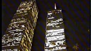 New york skyline at night twin towers. Beautiful View Of World Trade Center New York City Old Skyline At Night Youtube