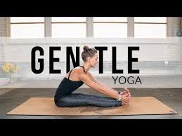 Gentle Yoga Is A Great Way To Slow Down Connect With Your Body And Calm Your Mind Enjoy This Juicy Gentle Yoga Flow F Gentle Yoga Gentle Yoga Flow Yoga Flow