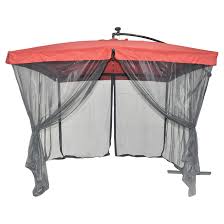 When your solar lights were brand new, they seemed like a great idea. Uberhaus Solar Light Cantilever Patio Umbrella With Netting 8070l Rona