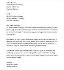 We would like to inform you that, unfortunately, due to various cost cutting measures we have recently been required to take, we will no longer be able to keep you as (position) with us at (name of company). Non Renewal Of Contract Letter Sample Request To Bank For Extension Of Time Template By Business In A Box Contract Termination Letter Sample Writing Tips Sandyww Com