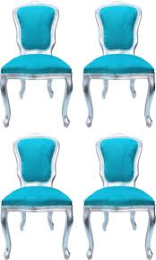Designing or redesigning your dining room can be a very fun process as there are so many directions in which you can go. Casa Padrino Luxury Baroque Dining Room Set Louis Turquoise Silver 50 X 60 X H 104 Cm 4 Handcrafted Dining Room Chairs Baroque Dining Room Furniture Made In Italy