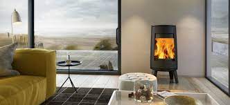 White walls, wood floors, modern furniture, and minimalist decor are all hallmark traits of a scandinavian aesthetic. Scandinavian Wood Burning Stoves Dovre Stoves