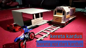 Kerajinan dari kardus bisa jadi solusi untuk menambah pemasukan, kamu bisa membuat kerjinan dari kardus ragam ide kerajinan dari kardus bekas. Cara Membuat Kereta Api Dari Kardus Kevinbaguk Channel Youtube